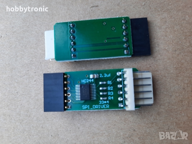  TL866II SPI Driver,  буфер за програмиране на SPI памети