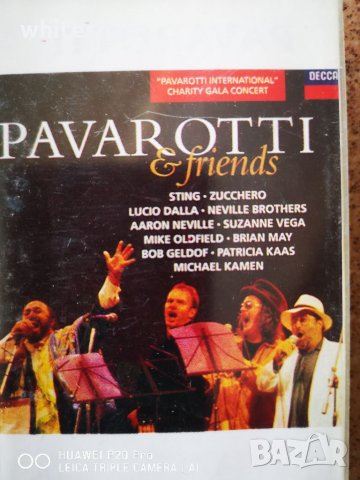 Pavarotti & friends, live concert, снимка 4 - Аудио касети - 33793468