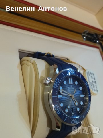 Omega seamaster diver Summer Blue for 75 Anniversary, снимка 2 - Мъжки - 42689835