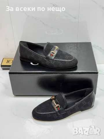 Gucci Дамски Ежедневни Обувки Тип Мокасини Гучи - 3 Цвята Код SEM-140, снимка 3 - Дамски ежедневни обувки - 55756827