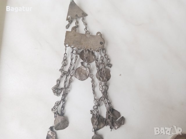 Трепка, накит, възрожденски,наушник,от на баба скрина, снимка 2 - Антикварни и старинни предмети - 44725464