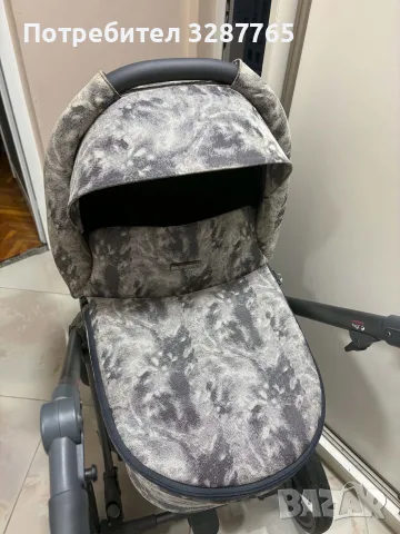 Бебешка количка 2в1 Bebetto Flavio , снимка 5 - Детски колички - 55993622