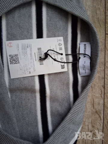 р-р Л BERSHKA пуловер, снимка 3 - Блузи с дълъг ръкав и пуловери - 52912238