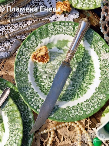 Антикварни френски ножове Paris, снимка 8 - Антикварни и старинни предмети - 53613932