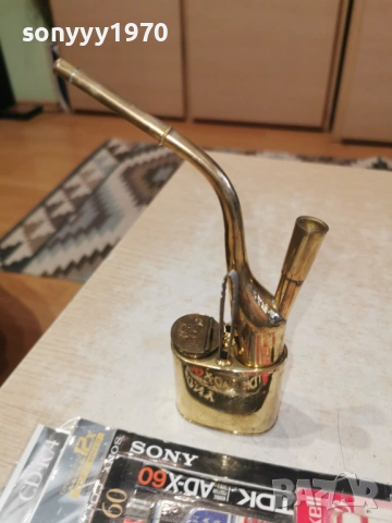 лула мед/месинг/златен цвят 0802261532, снимка 15 - Антикварни и старинни предмети - 53402431