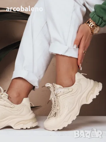 Дамски маратонки с дебела подметка LUXTRAIL, снимка 3 - Маратонки - 48899951