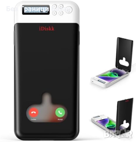 Нова Кутия за Самоконтрол на Телефон iDiskk, Стилна, Компактна, снимка 1 - Друга електроника - 44582051