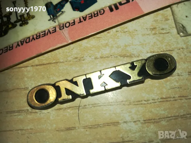 ONKYO-АУДИО ЕМБЛЕМА 1310241733, снимка 5 - Други - 47567802