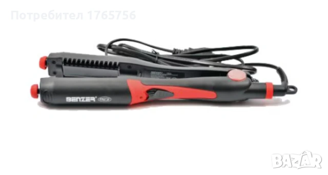 Преса за оформяне на коса BENZER BR-1716 HCR + ПОДАРЪК Силиконова четка за лице и масаж Flawless, снимка 2 - Преси за коса - 53051562