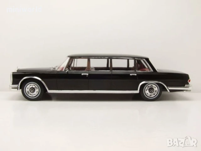 Mercedes-Benz 600 W100 1969 - мащаб 1:18 на Model Car Groups моделът е нов в кутия, снимка 3 - Колекции - 51035995