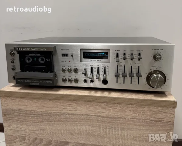🔈Колекционерски топ модел триглав дек ITT HiFi 8025 - профилактиран🔈, снимка 7 - Декове - 56019486