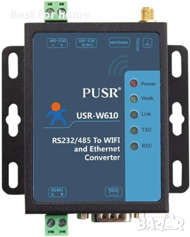 PUSR RS485/RS232 Wifi сървър конвертор -рутер