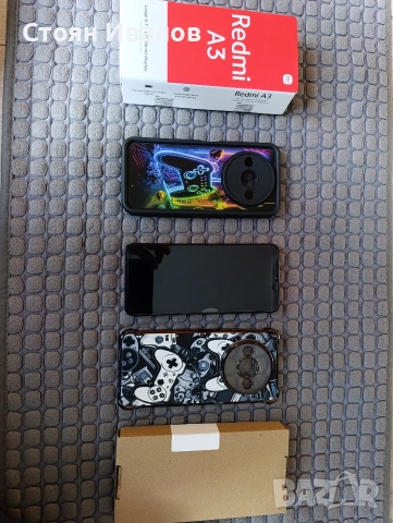 Xiaomi Redmi A3 в комплект с 5 броя стъклени протектори,2 кейса за гръб и 2 протектора за камера!, снимка 2 - Xiaomi - 53520884