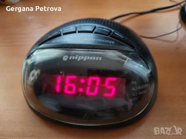 Радиочасовник Nippon NP 316, снимка 4 - Други - 47887778