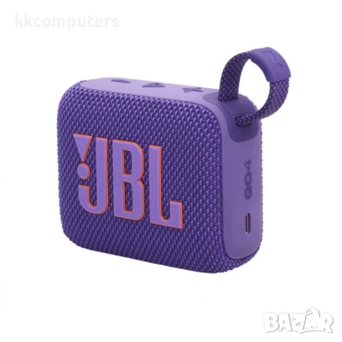 JBL GO 4 Purple Ultra-portable waterproof and dustproof Speaker Тонколони, снимка 3 - Bluetooth тонколони - 51036486