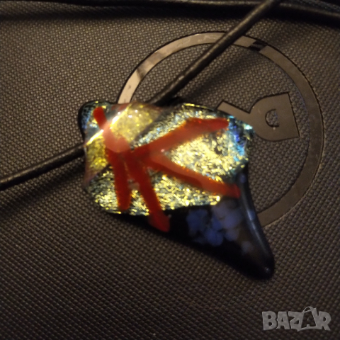  намалено Мурано ,кожа в стил арт нуво 2, снимка 2 - Колиета, медальони, синджири - 36499341