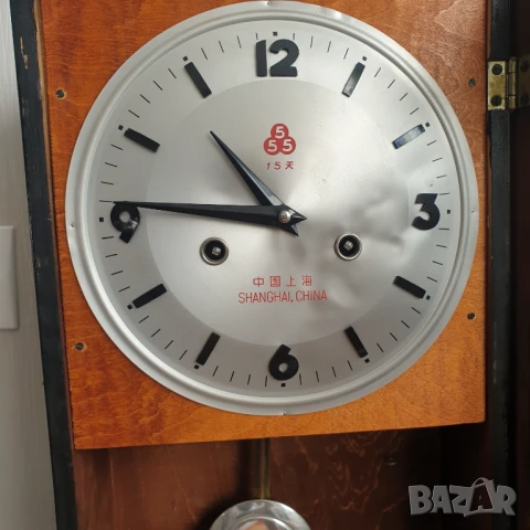 Стар стенен часовник, снимка 2 - Антикварни и старинни предмети - 50524644