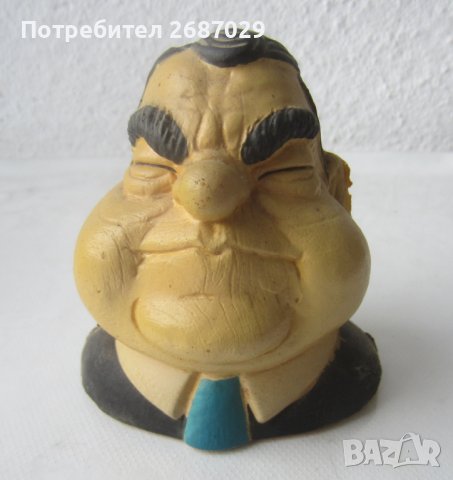Хелмут Кол  и  Франц Йозеф Щраус бюст, политика, снимка 10 - Други - 39490336