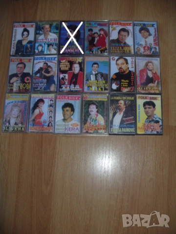 Аудио касети с музика Сръбска, Влашка, Българска и Друга, снимка 2 - Аудио касети - 48942136