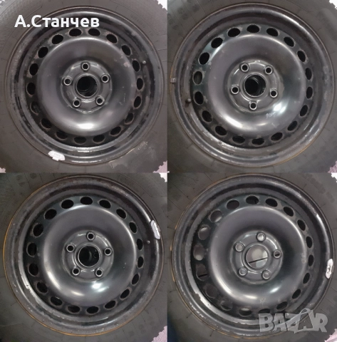 Зимни гуми Kleber с джанти 15 цола, снимка 10 - Гуми и джанти - 52502089