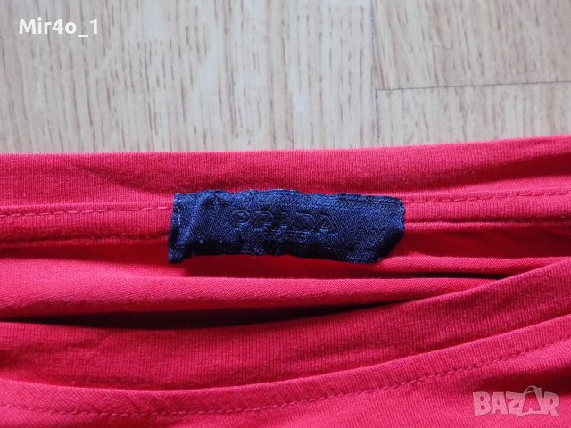 тениска prada риза блуза фанела потник червена мъжка спортна размер М, снимка 4 - Тениски - 41780814