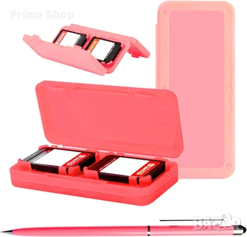 Комплект аксесоари Orzly Essentials за Nintendo Switch Lite (Coral), снимка 10 - Аксесоари - 56144141