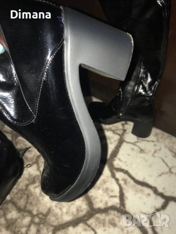 Високи ботуши, снимка 3 - Дамски ботуши - 44477601