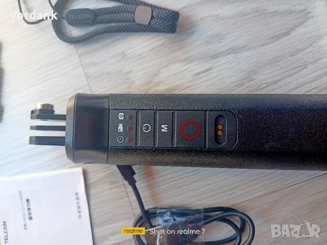 Плаваща дръжка селфи стик с Bluetooth, снимка 4 - Чанти, стативи, аксесоари - 51798573