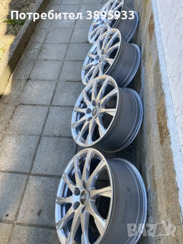 Оригинални джанти на Audi A4 B9 17”, снимка 4 - Гуми и джанти - 56133682