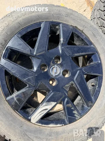 9835097480 4x108 17цола ET 32 джанти със зимни гуми 215/60/17 със забележки от Opel Mokka 1.2i , снимка 6 - Гуми и джанти - 55888556