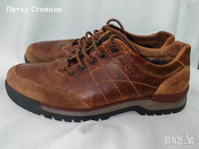 Удобни мъжки спортно-елегантни обувки от естествена кожа Hush Puppies №46