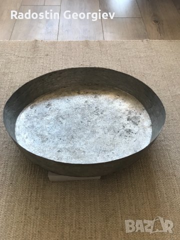Продава стара медна тава, снимка 2 - Колекции - 42524305