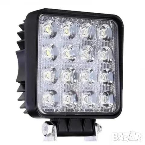 LED прожектор с 16 диода за 12 V, снимка 2 - Аксесоари и консумативи - 55864085