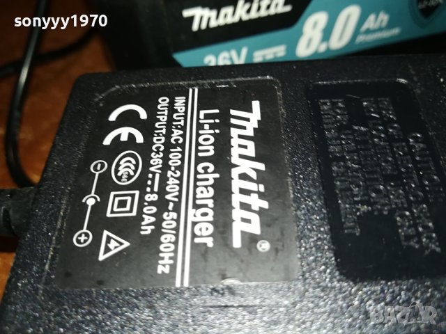 makita charger+battery pack 0807231455, снимка 15 - Винтоверти - 41487815