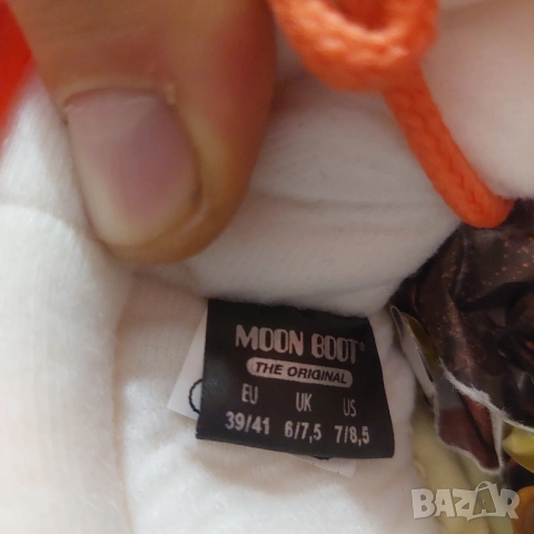 Ботуши / апрески Moon Boot MOON BOOT CLASSIC LOW 2 цвят CORAL размер 39 -41, снимка 8 - Дамски апрески - 52879394