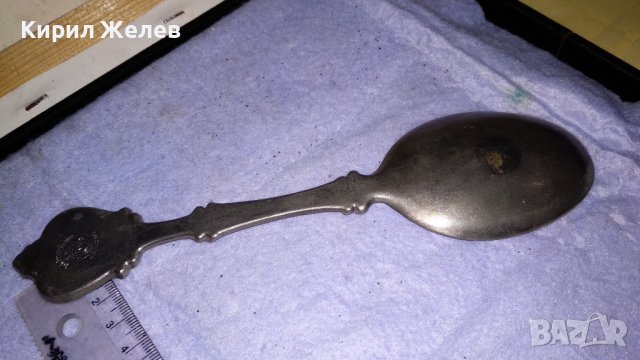 Frieling-Zinn Germany 1983г. КОЛЕКЦИОНЕРСКА ДЕКОРАТИВНА ОРНАМЕНТИРАНА Стара ЛЪЖИЦА 34014, снимка 6 - Колекции - 38883984