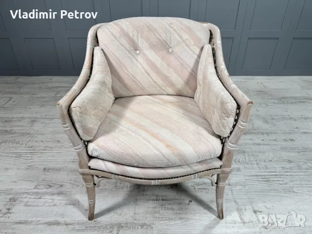 Кресло - ратан, масив В007, снимка 4 - Дивани и мека мебел - 56022578