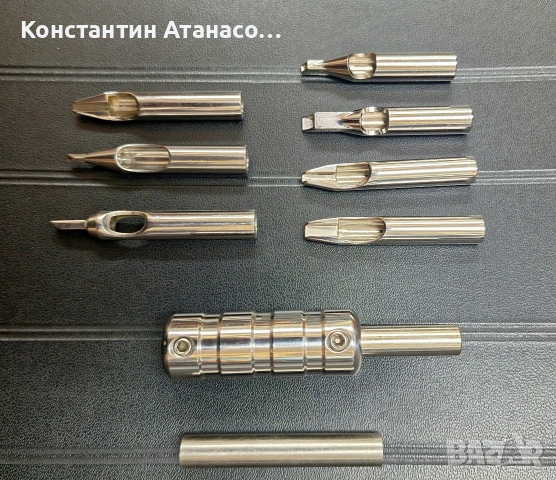 Метални накрайници за татуировки, снимка 2 - Друго оборудване - 53383776