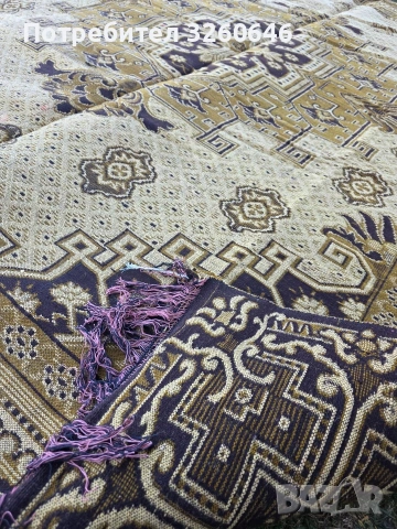 Двулицев вълнен килим, снимка 3 - Килими - 53770110