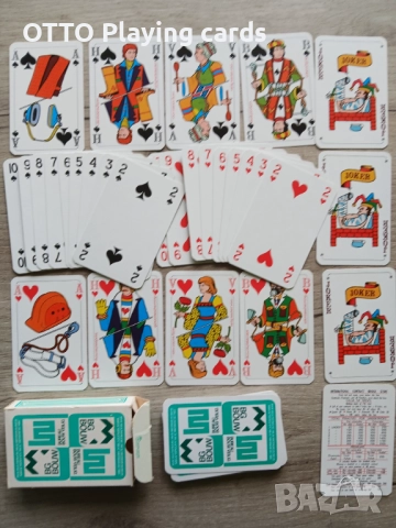 Стари карти за игра, снимка 2 - Карти за игра - 51895290