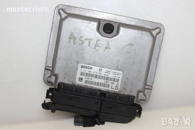 Моторен компютър Opel Astra G (1998-2009г.) 0281001670 / 0 281 001 670 / 90589736 / 90 589 736