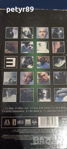 VHS Еминем , снимка 2 - Други музикални жанрове - 38632149