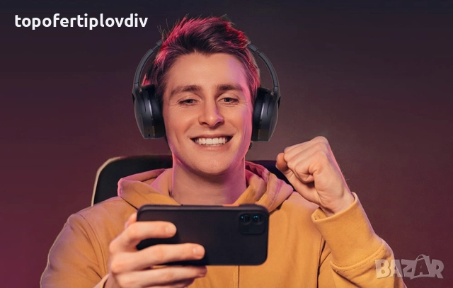 Безжични слушалки Blitzwolf BW-HP6,Гаранция, снимка 4 - Слушалки и портативни колонки - 52687158