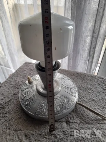 Българска лампа с забележителности , снимка 2 - Антикварни и старинни предмети - 48009877