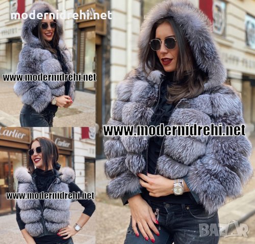Дамско луксозно палто лисица код 146, снимка 1 - Палта, манта - 34286805