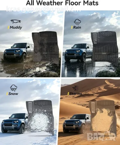 3W стелки за под и багажник за Land Rover Defender 110 (2023–2026), снимка 7 - Аксесоари и консумативи - 56012549