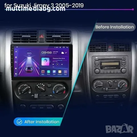 Suzuki Jimny 3 2005г-2019 Мултимедия Навигация Android, снимка 2 - Аксесоари и консумативи - 49859552
