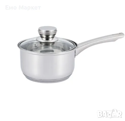 Касерола с капак Rosberg 5R1210O16K, 16 cm, Инокс, снимка 4 - Съдове за готвене - 49452370