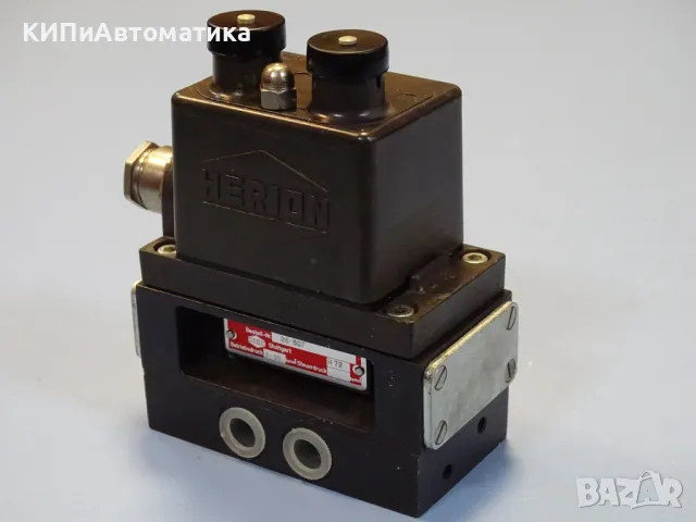 пневматичен разпределител HERION 26507H72 Solenoid Valve 220V/50Hz, снимка 7 - Резервни части за машини - 47675447