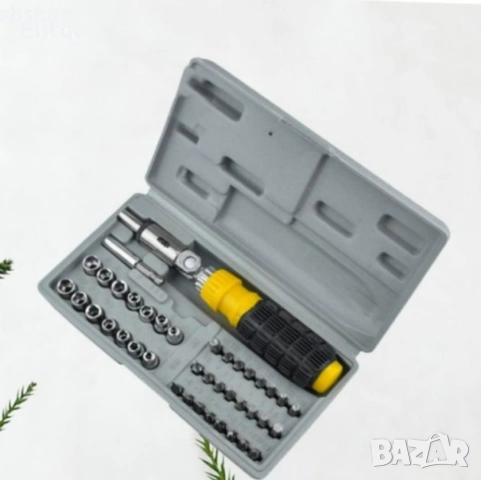 Комплект инструменти AIWA в кутия 41 бр, снимка 4 - Други стоки за дома - 52854072